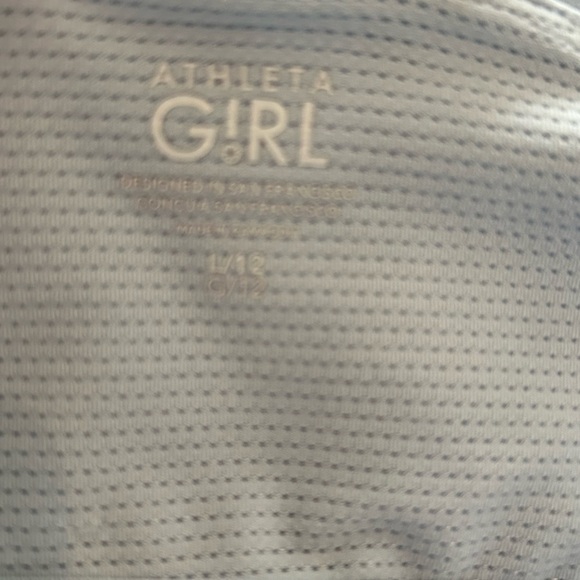 Athleta Girl Everyday Dress Size 12 Sea Fog Blue Sold Out Online - Picture 11 of 11